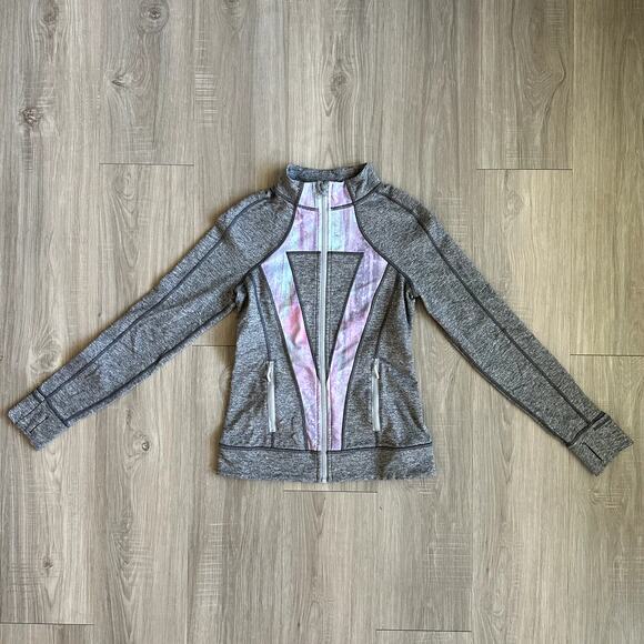 Ivivva by Lululemon Perfect Your Practice Full Zip Jacket Girls Size 14 - Picture 14 of 14